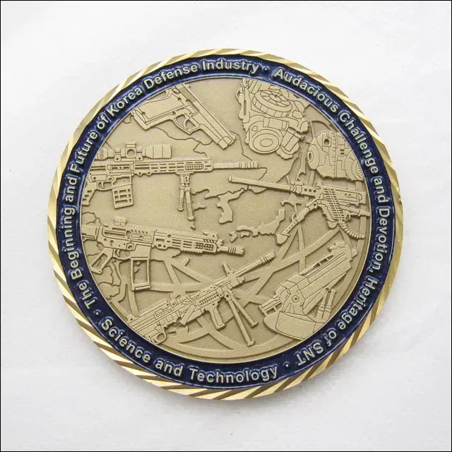 SNT 모티브 챌린지 코인 (약 74mm)