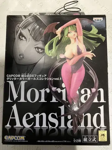 CAPCOM 조립식 DX 피규어 글리터 컬러 걸즈 컬렉션 모리건