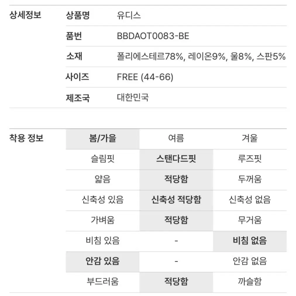 (사색) 투버튼 숏 자켓