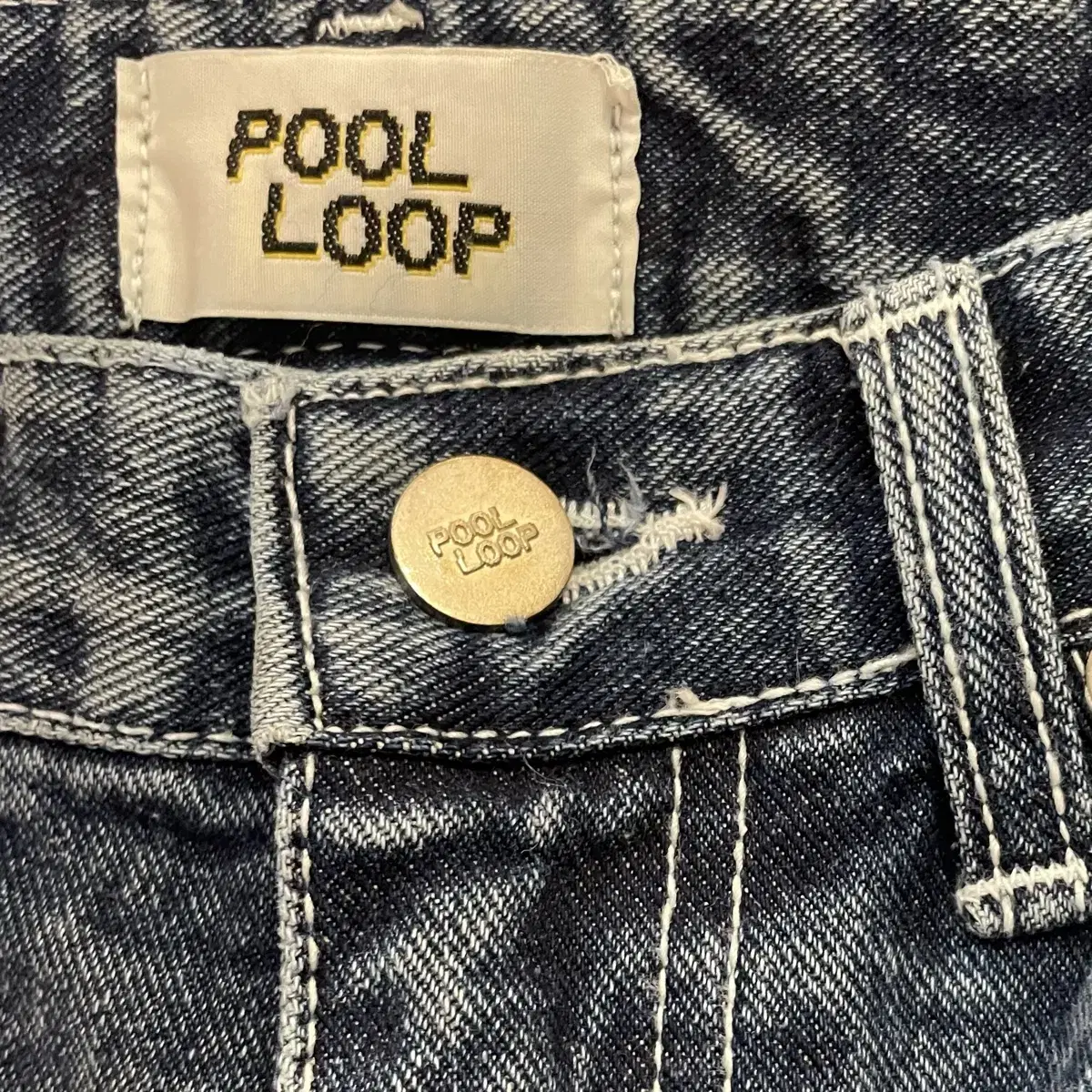 (새제품) pool loop 청바지