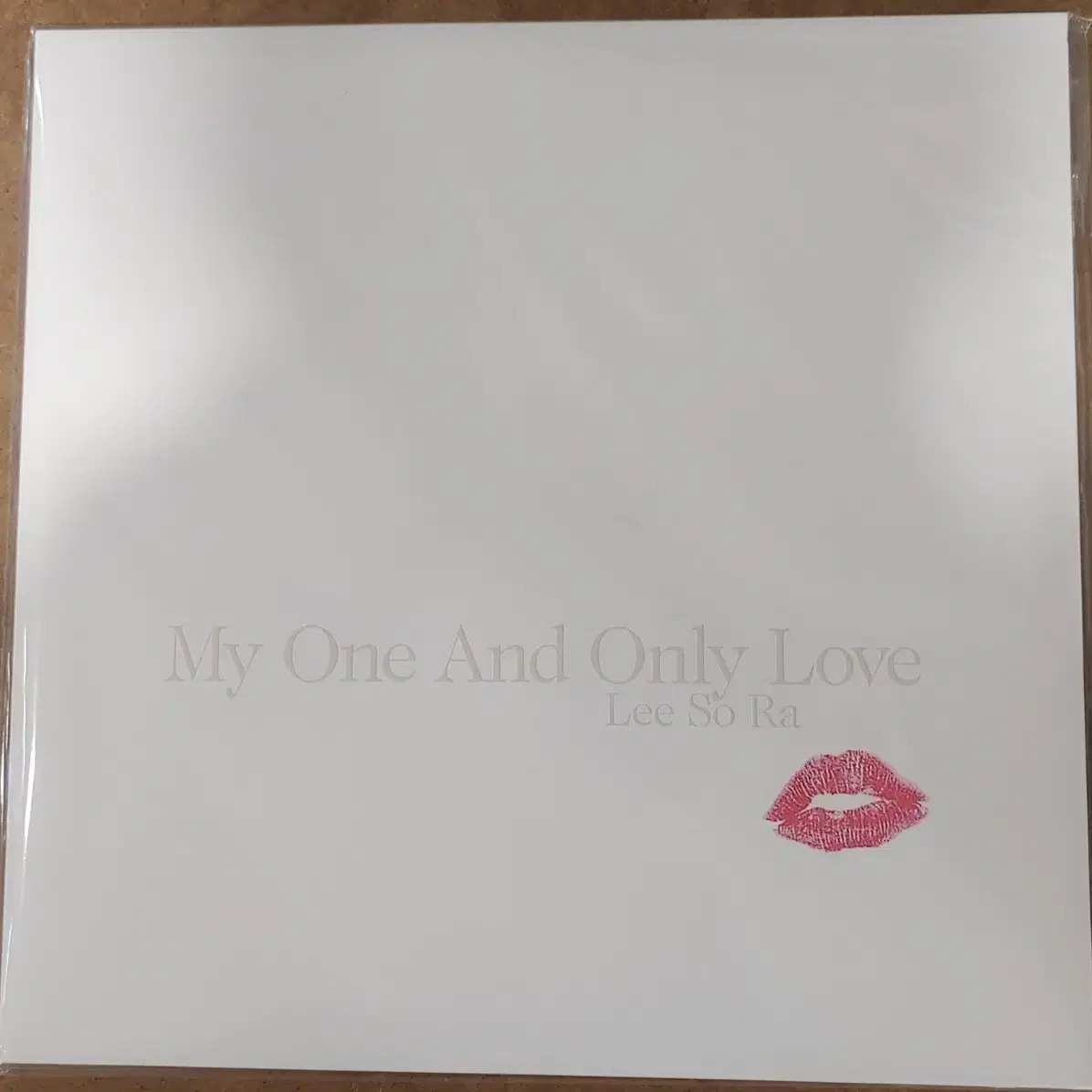 LP 이소라 my one and only love 미개봉 white co