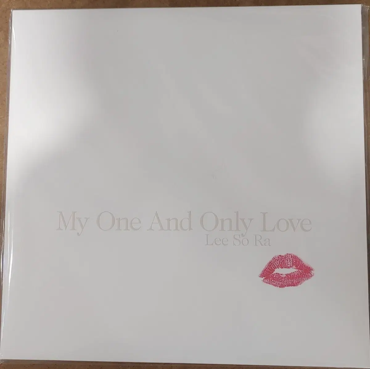 LP 이소라 my one and only love 미개봉 white co