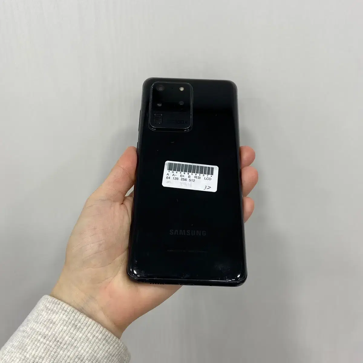 갤럭시S20울트라 블랙 256GB 부산 중고폰 팝니다 58457