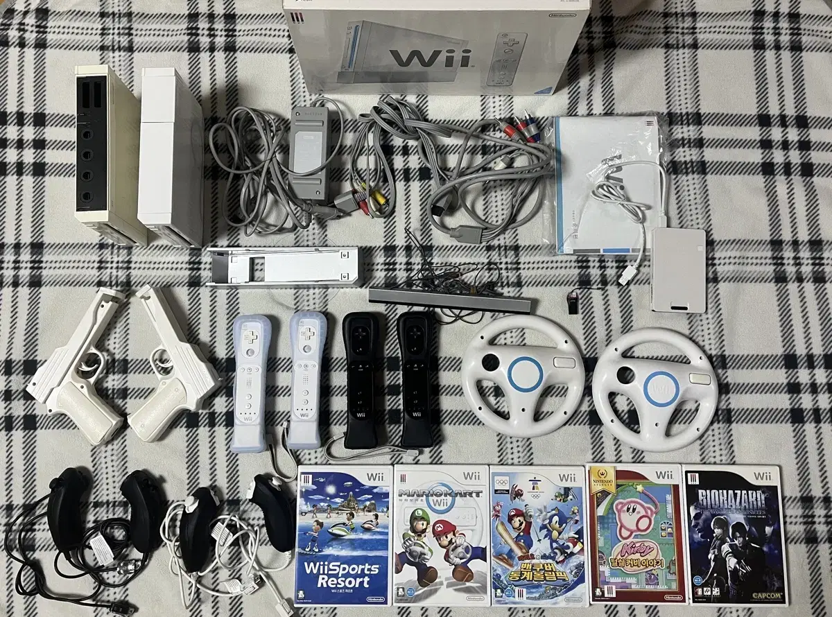 닌텐도 Wii 4인 풀세트 판매합니다!