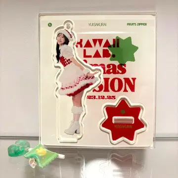 사쿠라이 유이 카와이 라보 크리스마스 세션 아크릴 스탠드 산타