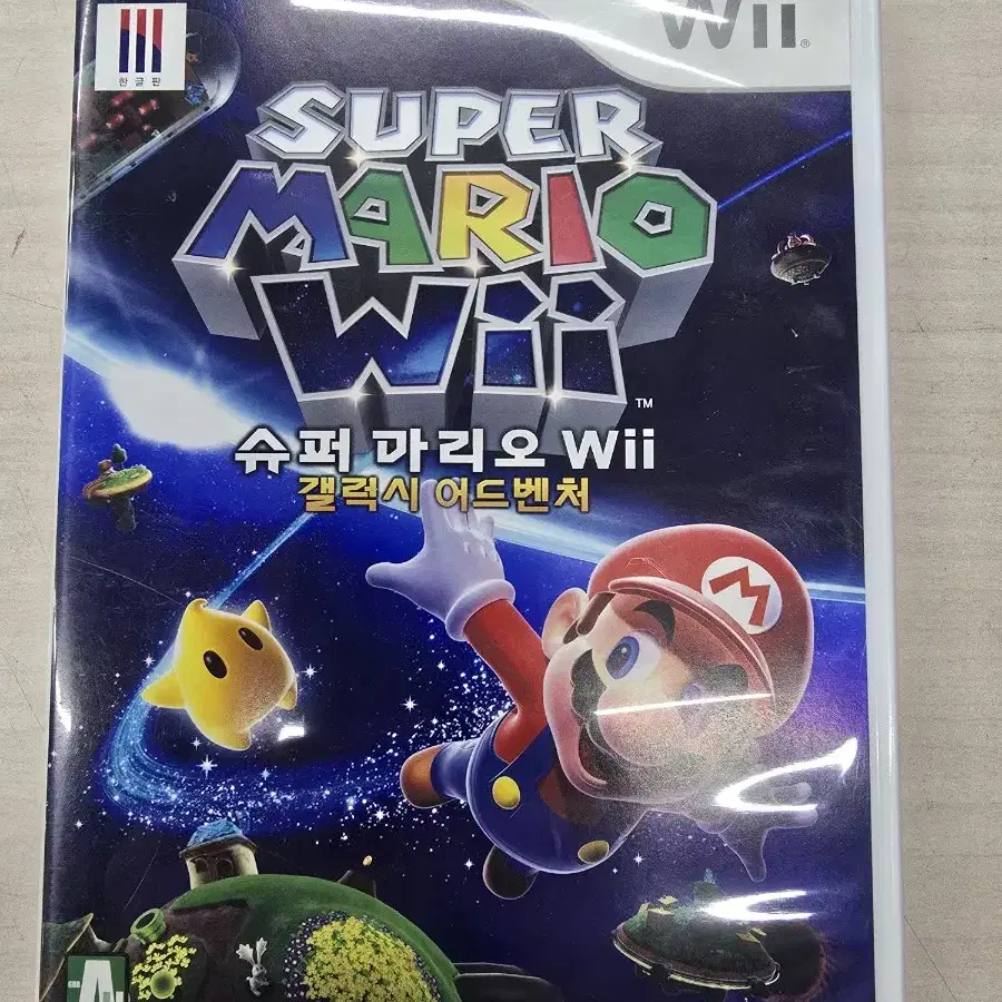 [Wii] 닌텐도위 "슈퍼마리오Wii 갤럭시 어드벤처" 판매합니다.