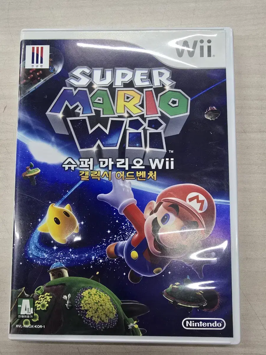 [Wii] 닌텐도위 "슈퍼마리오Wii 갤럭시 어드벤처" 판매합니다.