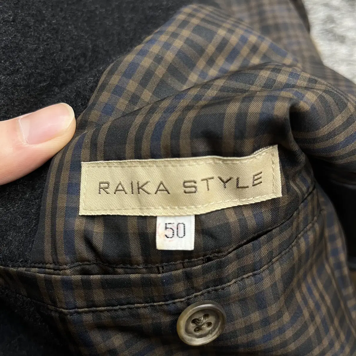 RAIKA STYLE 일본 빈티지 울 90% 자켓 (50)