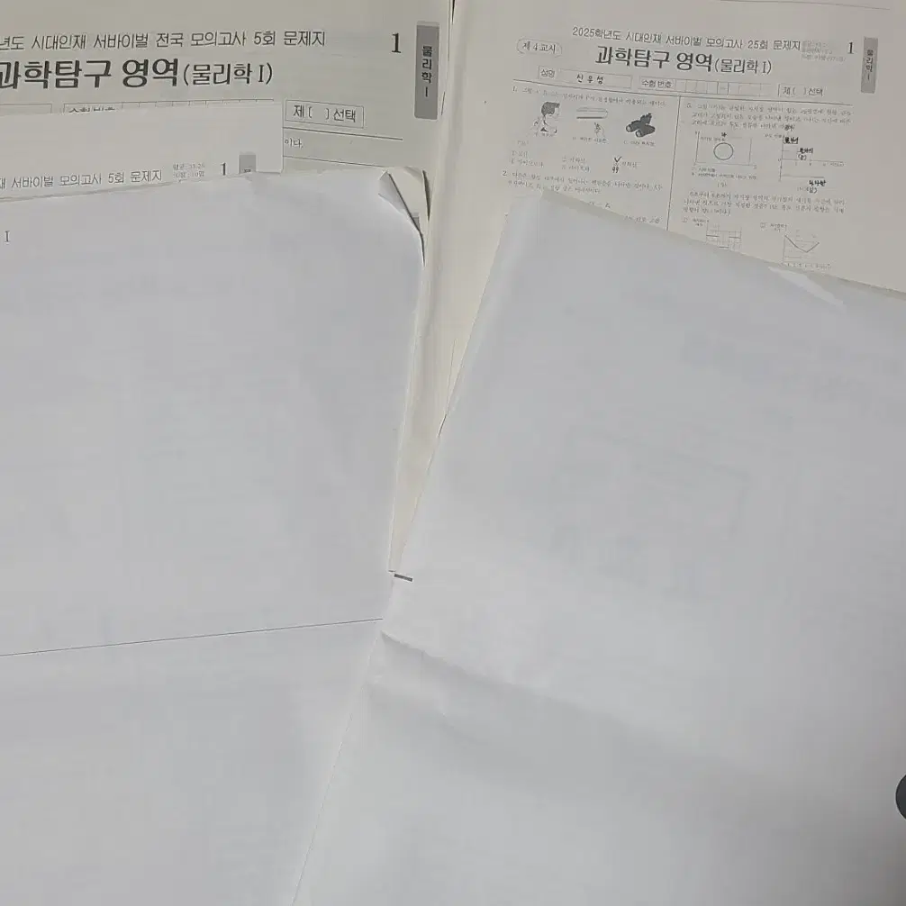 시대인재 물리학1 물1 서바이벌 브릿지