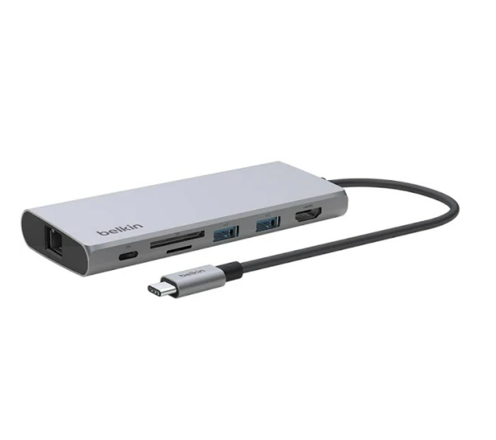 벨킨 7in1 USB C타입 멀티 포트 어댑터 허브 INC009