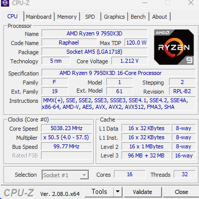 7950x3d, 4080super 완본체 팝니다