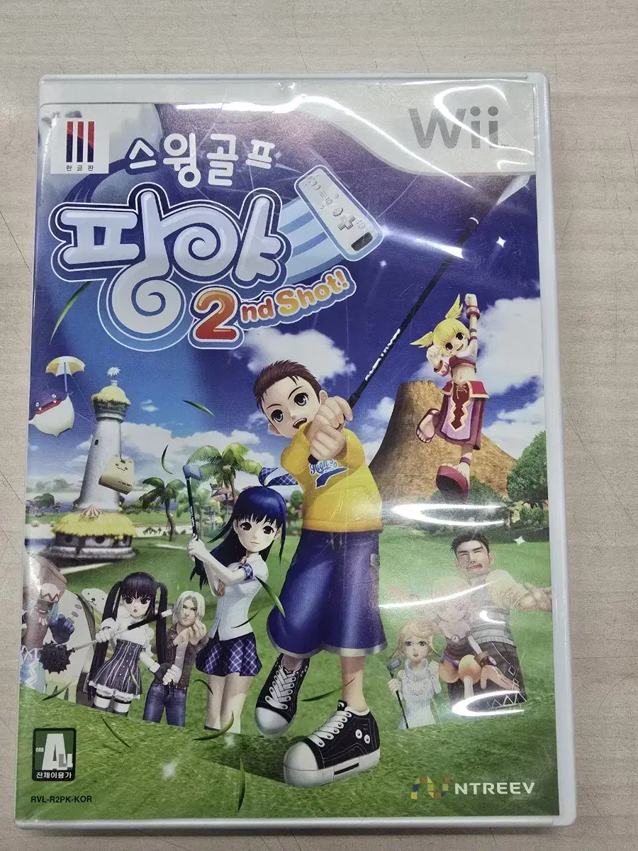 [Wii] 닌텐도위 "스윙골프 팡야 2nd 샷!" 판매합니다.