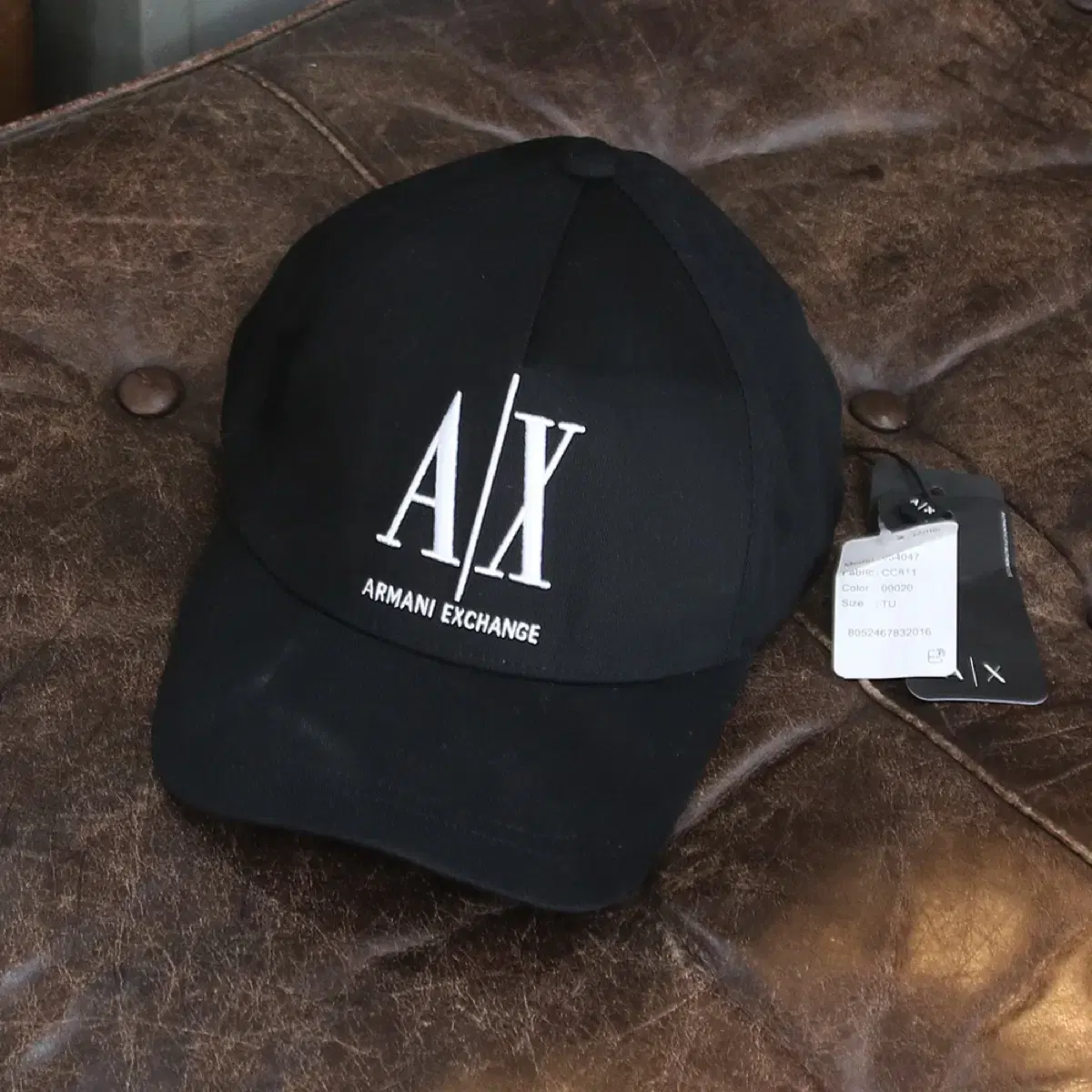 (착용컷) ARMANI EXCHANGE 베이스볼 캡