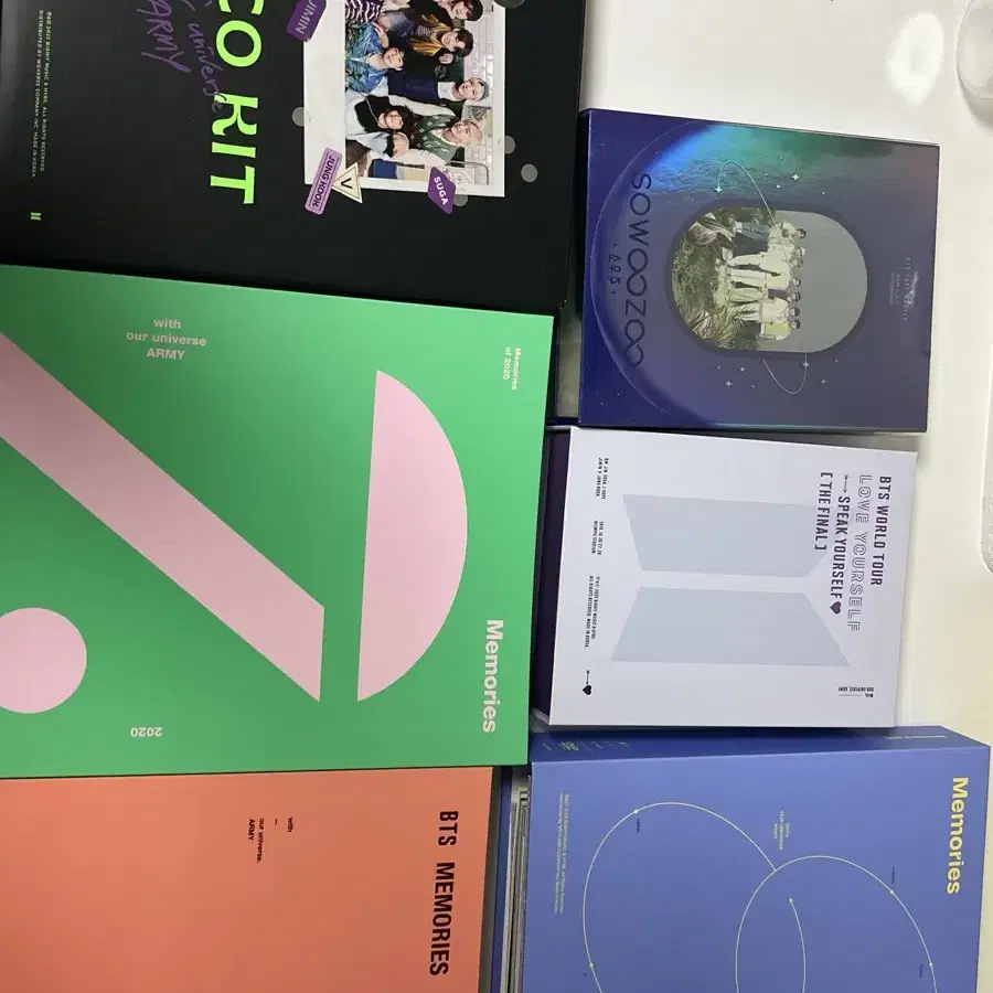 방탄 메모리즈, 소우주, speak yourself, 데코키트 일괄판매