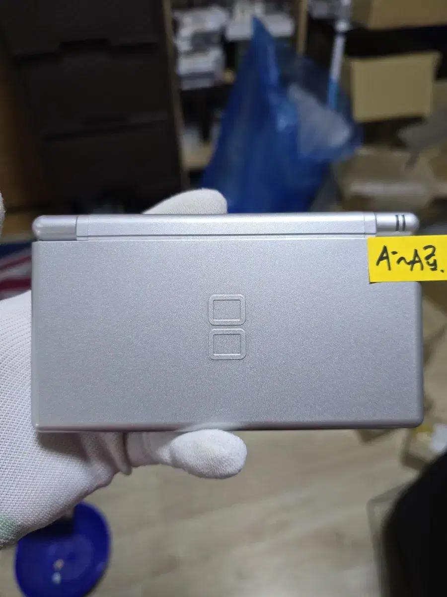 A-~A급 닌텐도 DS Lite DSL 실버 새터치판