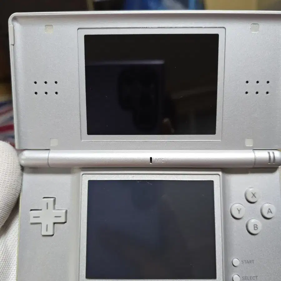 A-~A급 닌텐도 DS Lite DSL 실버 새터치판