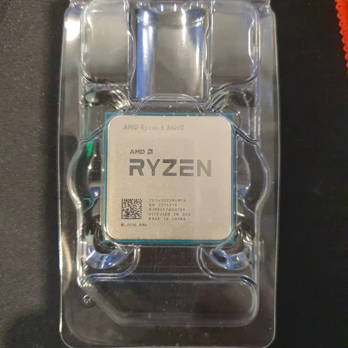 AMD 라이젠5 3400G 피카소 CPU 시피유 싸게 팝니다.