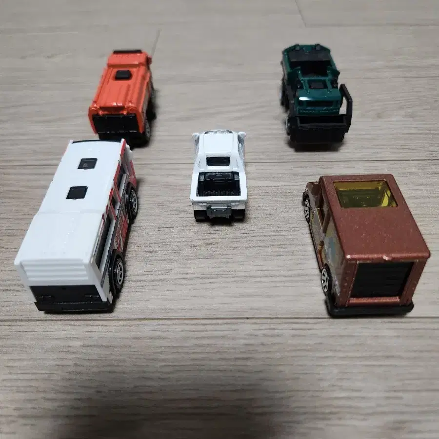 Matchbox 자동차 5종 세트