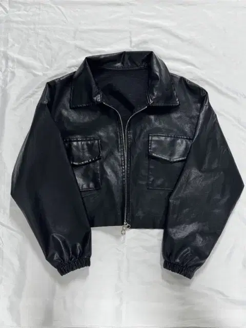 JDON TWO-WAY VEGAN LEATHER JACKET