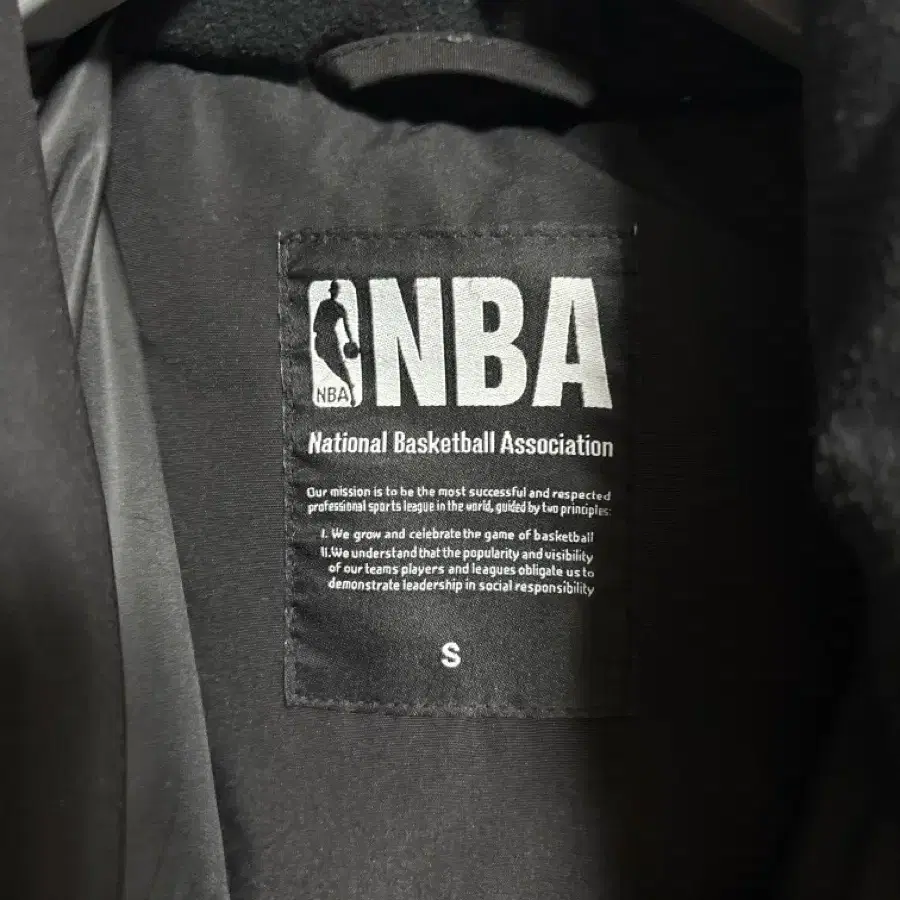 NBA 패딩 s