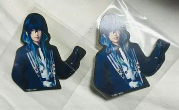 악마 집사와 검은 고양이 아쿠스테 카페 스티커 바스틴 세트