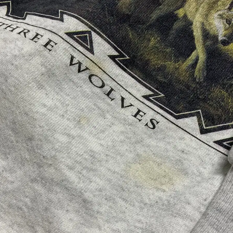 Lee Thrie Wolves 그래픽 스웻셔츠 L