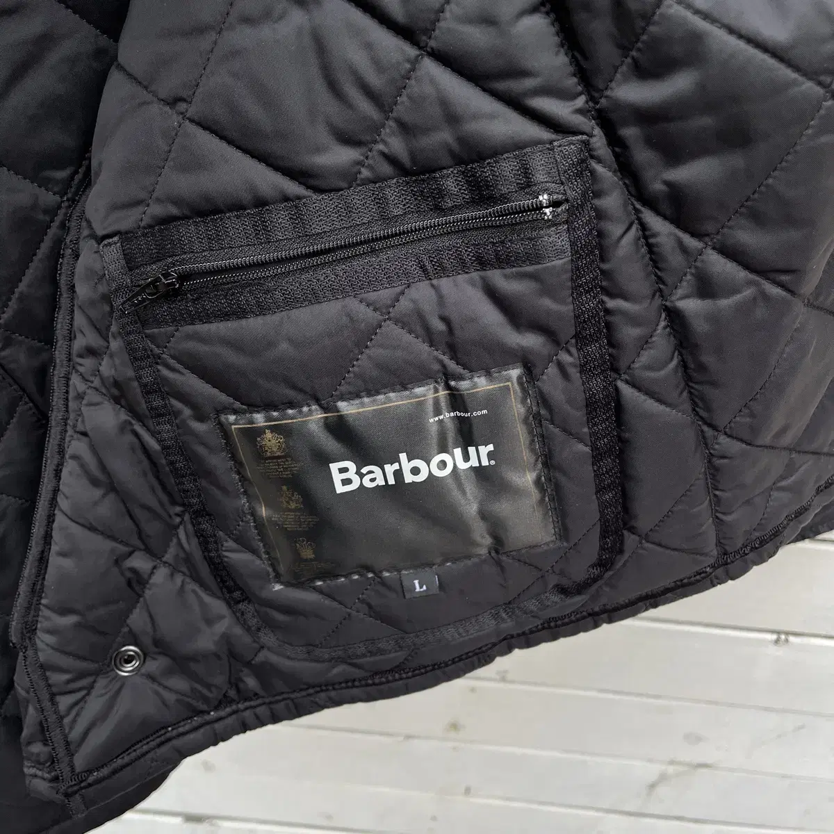 Barbour 바버 퀼팅 코트 자켓