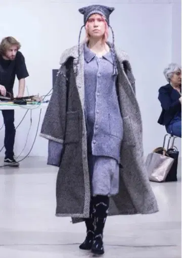 ikumi 리버서블 자켓 코트