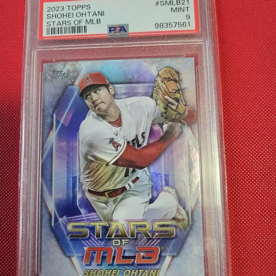 오타니 2023 Topps Stars Of MLB PSA 9등급 카드