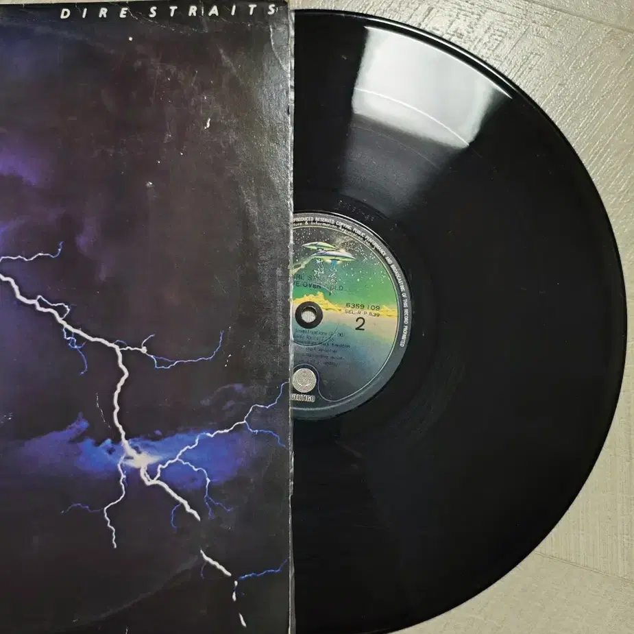 LP - Dire Straits - Love Over Gold