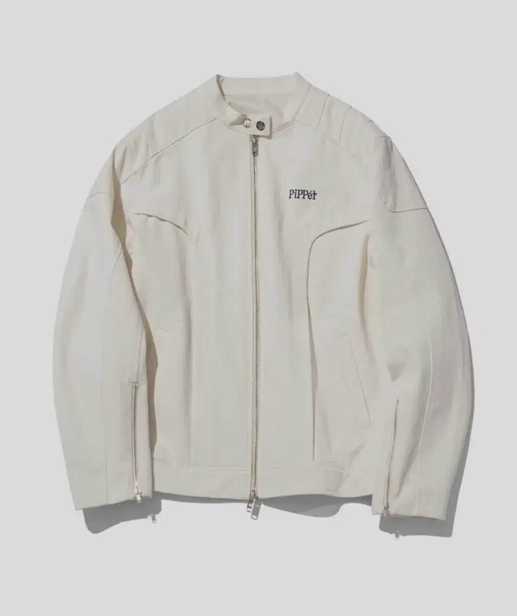 핍펫 Cotton Racing Jacket (cream) 판매합니다!