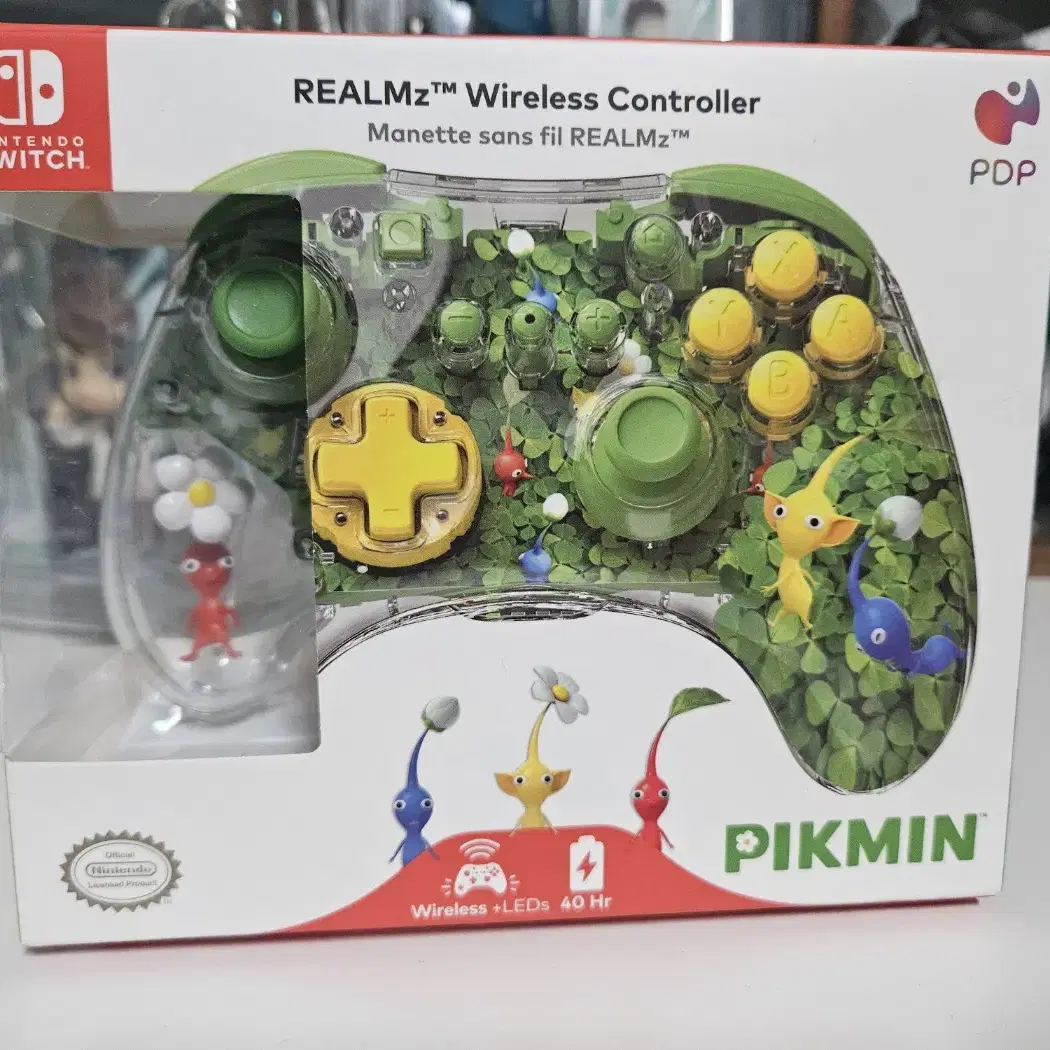 닌텐도 스위치 pikmin 피크민 컨트롤러 + 파우치