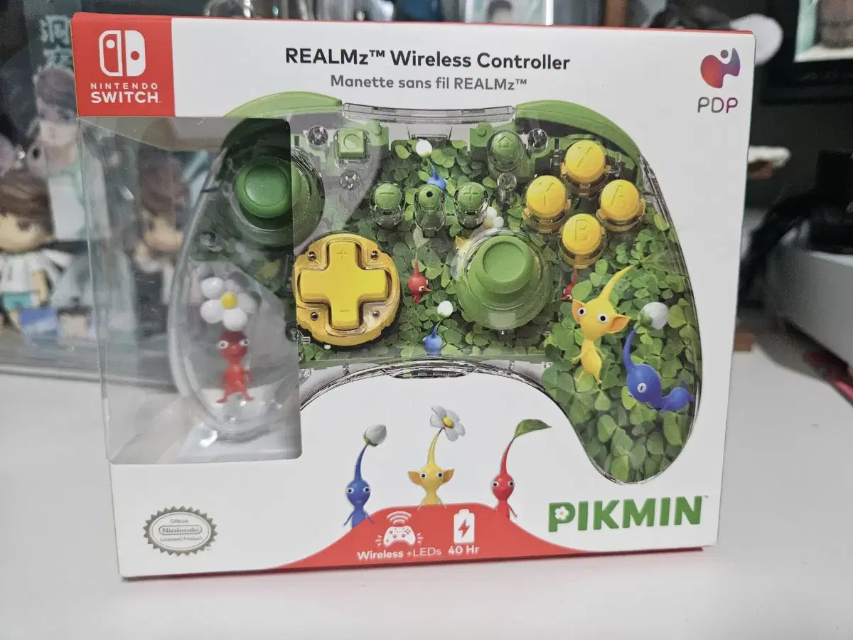 닌텐도 스위치 pikmin 피크민 컨트롤러 + 파우치