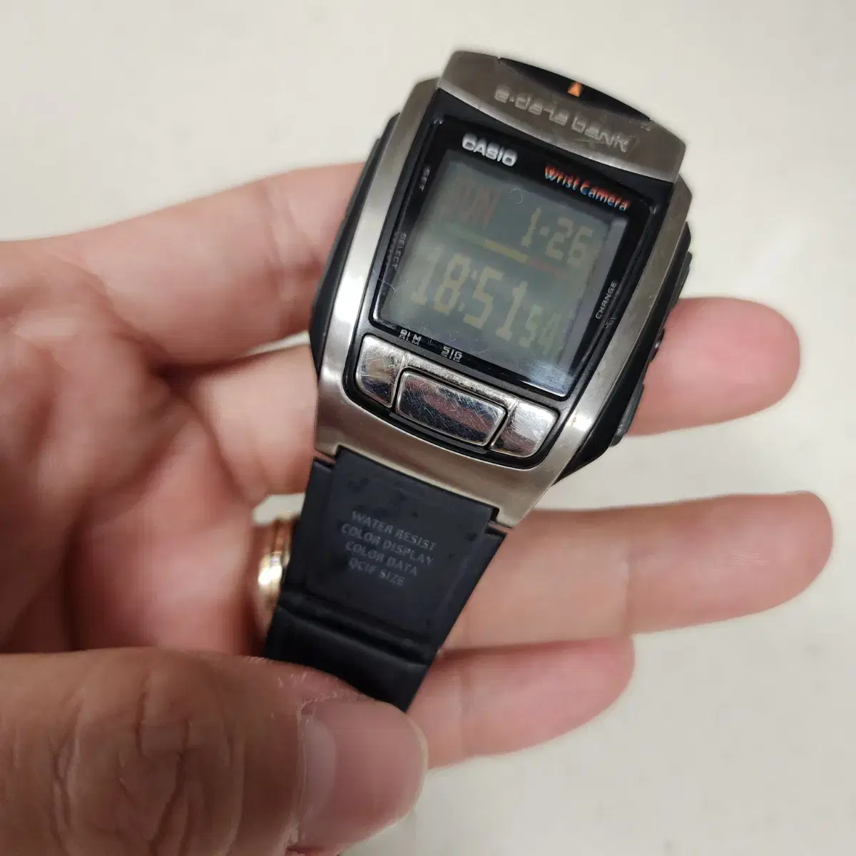 빈티지 카시오 Casio wqv-10 카메라워치 시계 팝니다