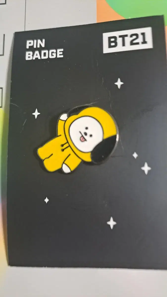 BTS 지빈 BT21 핀뱃지 양도