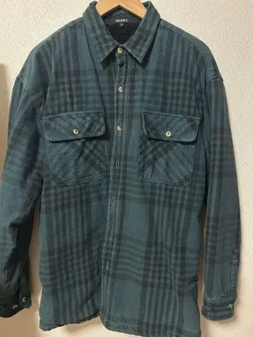 YEEZY SEASON 5 보아 체크 셔츠 재킷