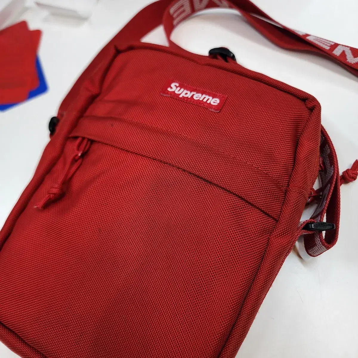 [OS] SUPREME 슈프림 숄더백 18SS RED