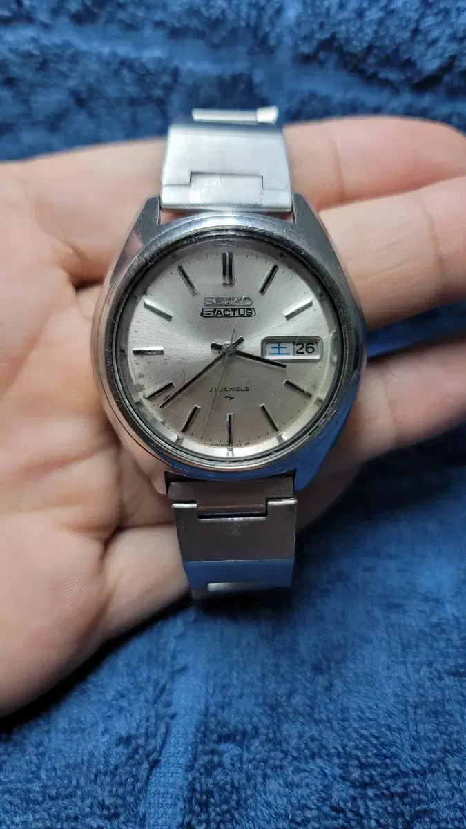 세이코 빈티지 시계. Seiko 5 Actus