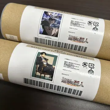 진격의 거인 티타임 ver 온라인 A3 매트 가공 포스터 리바이