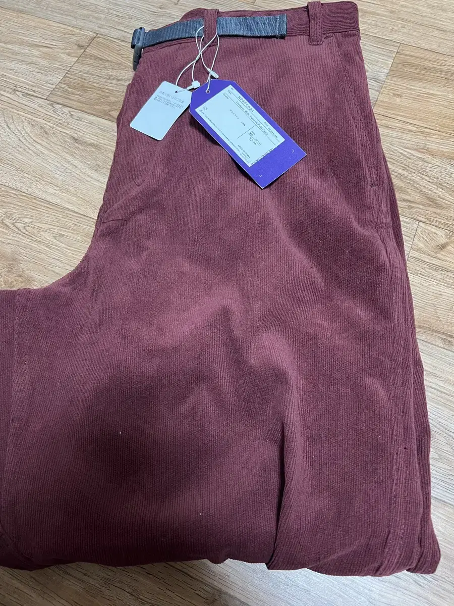 Purple Label 24FW Corduroy Pants Burgundy