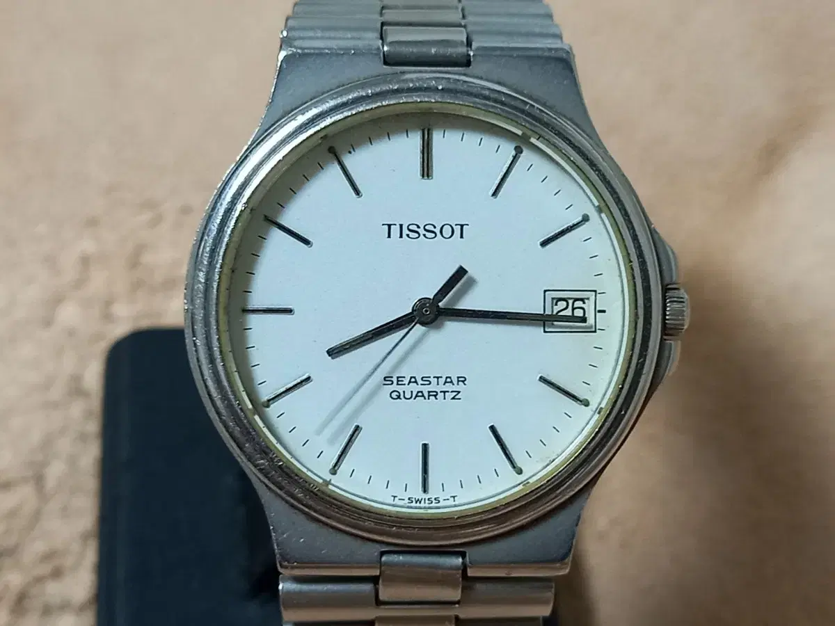 TISSOT 빈티지 SEASTAR 쿼츠 남성용 스틸(오버홀제품)