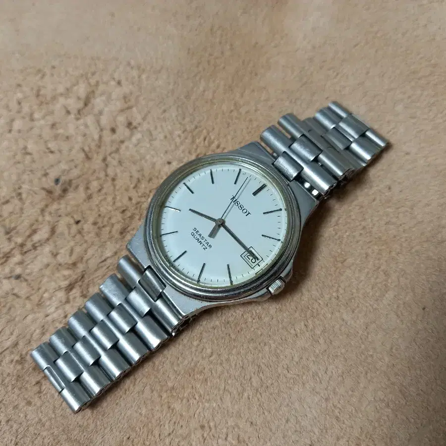 TISSOT 빈티지 SEASTAR 쿼츠 남성용 스틸(오버홀제품)