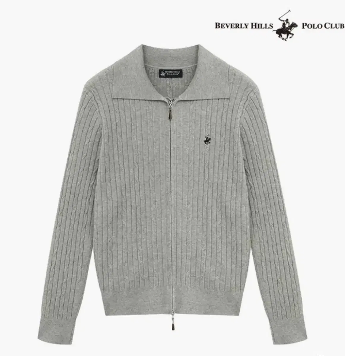 Beverly Hills Polo Club Women's Two-Way Zip-Up Knit Cardigan sell New Products