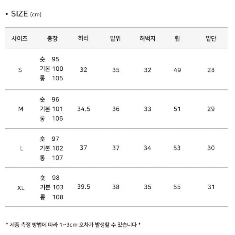 모디무드 폴더 밑단 스냅 투웨이 워싱 데님 팬츠 연청 XL