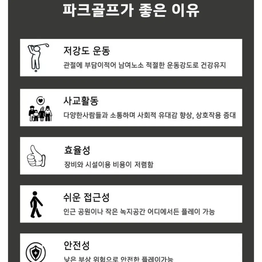 피닉스 파크골프채 + 파우치+장갑+공 (새상품)