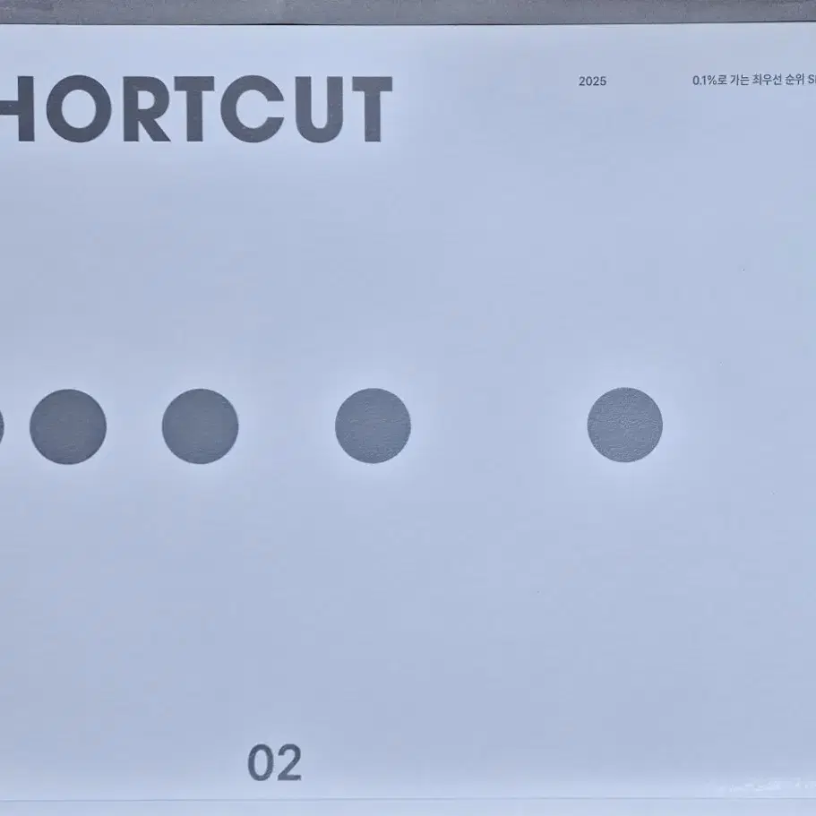 시대인재 2025 수학 ShortCut 12권