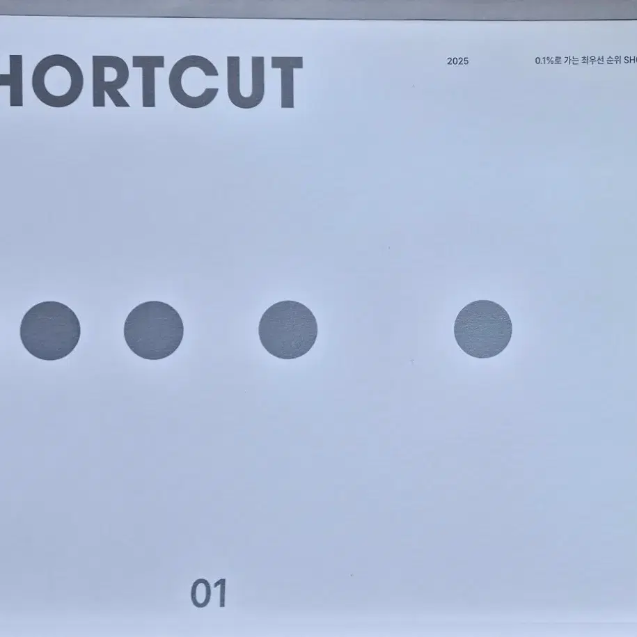 시대인재 2025 수학 ShortCut 12권