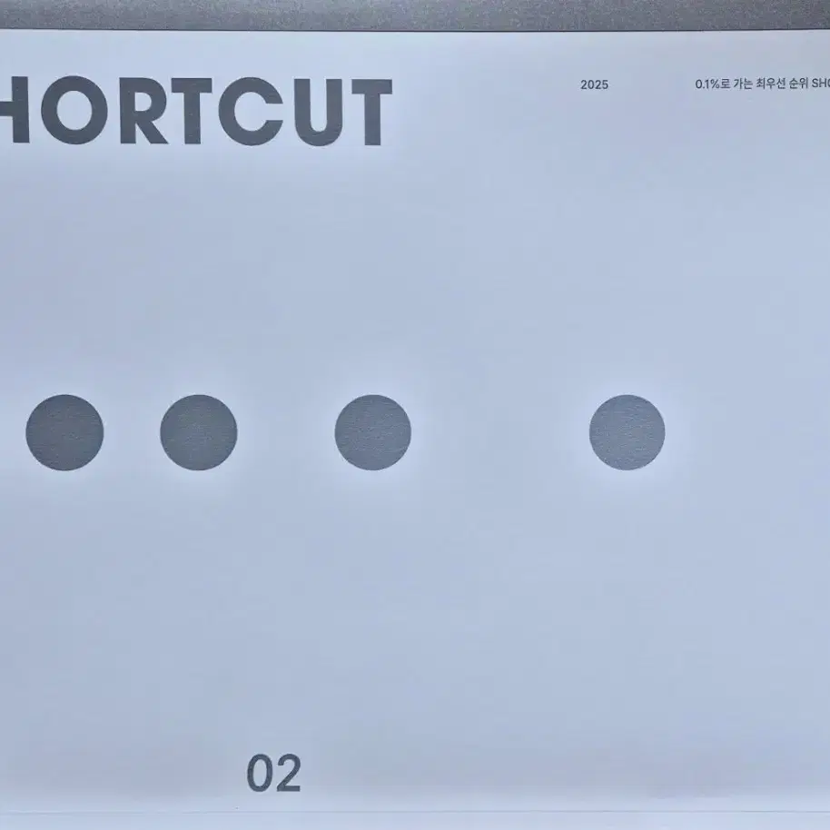 시대인재 2025 수학 ShortCut 12권