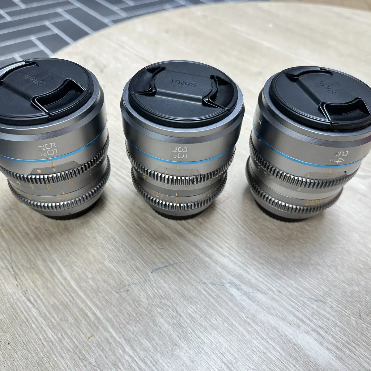 무선팔로우포커스+시루이나이트워커 24mm, 35mm, 55mm 팝니다.