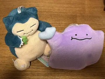 모구모구 타임 카비곤 메타몬 봉제 인형 세트